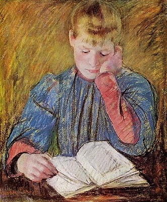 Mujer leyendo